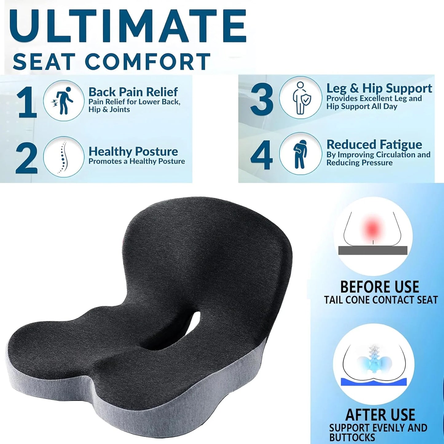 ErgoRelief™ Seat Cushion